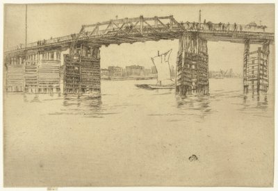 Viejo puente de Battersea de James Abbott McNeill Whistler