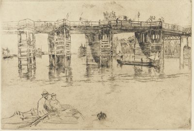 Viejo Puente de Putney de James Abbott McNeill Whistler