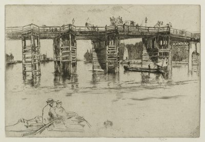 Viejo Puente de Putney de James Abbott McNeill Whistler