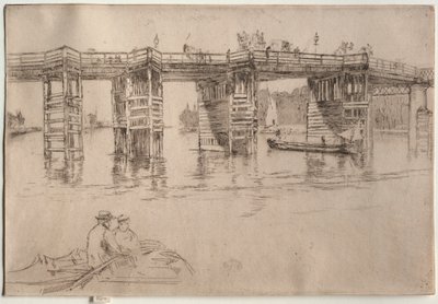 Viejo Puente de Putney de James Abbott McNeill Whistler