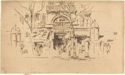 Pasajes de la Ópera de James Abbott McNeill Whistler
