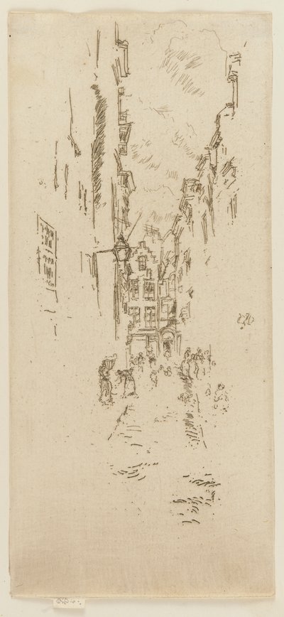 Petite Rue des Bouchers, 1887 de James Abbott McNeill Whistler