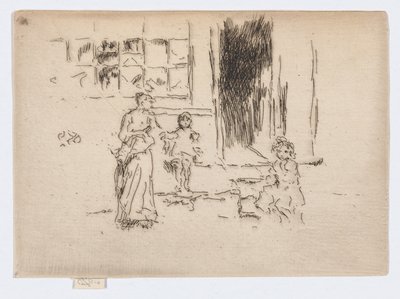 Petticoat Lane, c.1886-88 (aguafuerte; tinta sobre papel) de James Abbott McNeill Whistler