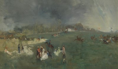 Carrera de caballos de James Abbott McNeill Whistler