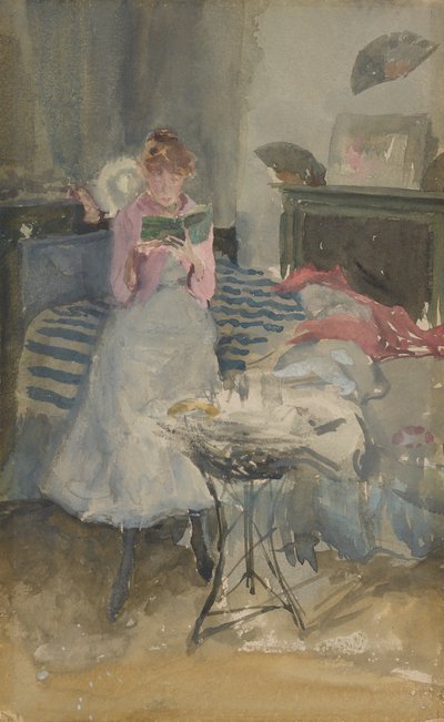 Nota rosa - La novelita, 1883-1884 de James Abbott McNeill Whistler