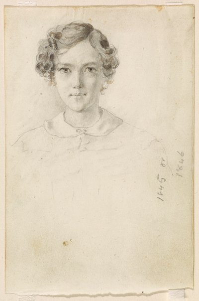 Retrato de Whistler, 1845 o 1846 de James Abbott McNeill Whistler