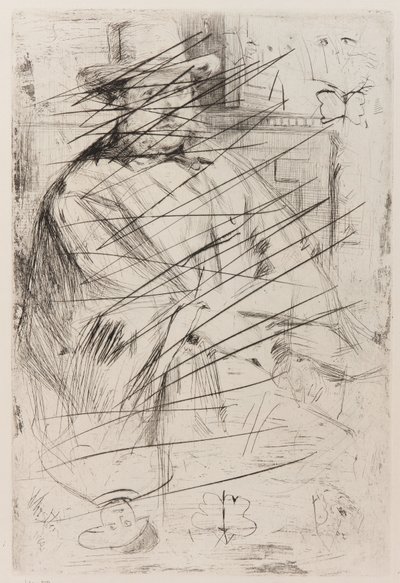 Retrato de un hombre de James Abbott McNeill Whistler