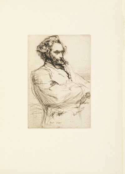 Impresión, Drouet de James Abbott McNeill Whistler