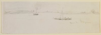 Cerca de Maguncia, 1858 de James Abbott McNeill Whistler
