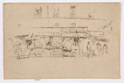 Muelle de Montebello de James Abbott McNeill Whistler