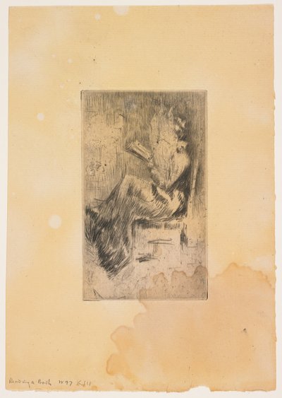 Ein Buch lesen de James Abbott McNeill Whistler