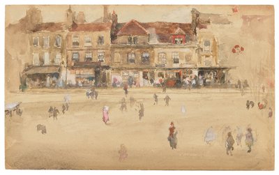 Rojo y marrón-Hoxton de James Abbott McNeill Whistler