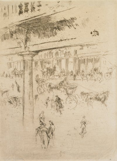 Cuadrante del Regente, 1880-1881 de James Abbott McNeill Whistler