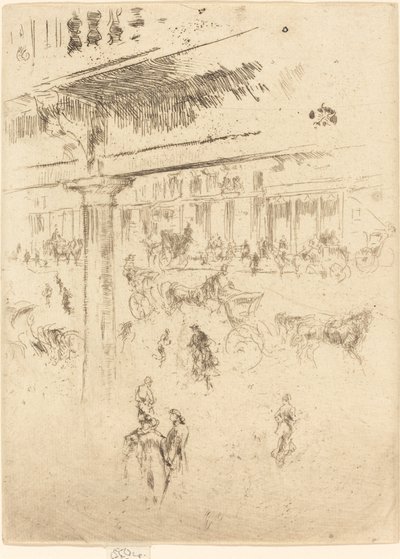 Cuadrante del Regente, 1880-1881 de James Abbott McNeill Whistler