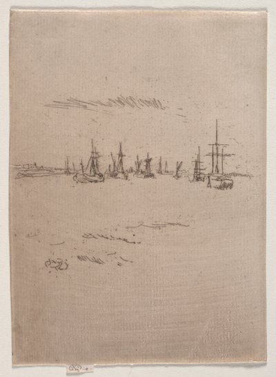 Regreso a Tilbury de James Abbott McNeill Whistler