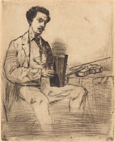 Ross Winans, 1861 de James Abbott McNeill Whistler