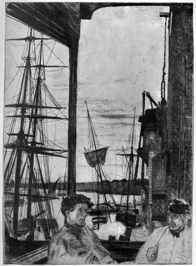 Rotherhithe, 1860 1904 de James Abbott McNeill Whistler