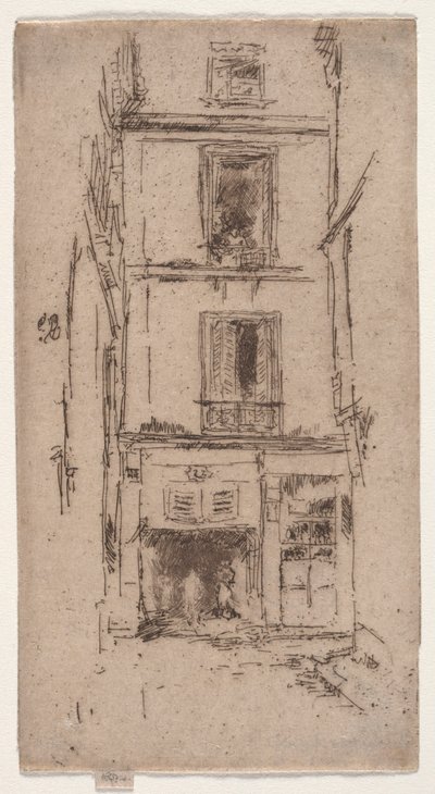 Rue des Bons Enfants, Tours de James Abbott McNeill Whistler