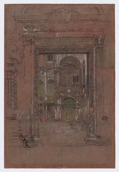 San Juan Apóstol y Evangelista de James Abbott McNeill Whistler