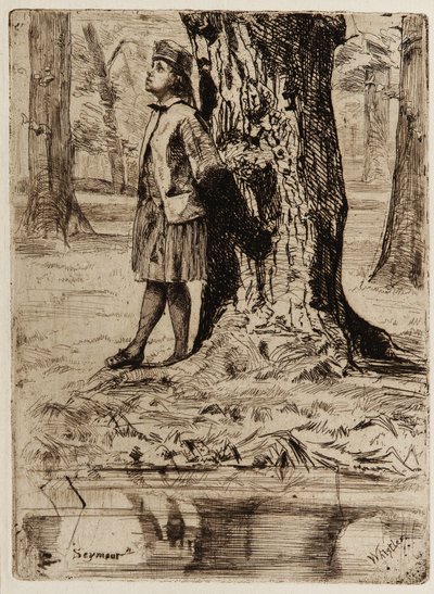 Seymour, 1859 de James Abbott McNeill Whistler