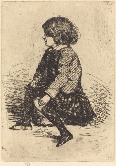 Seymour, Sentado de James Abbott McNeill Whistler