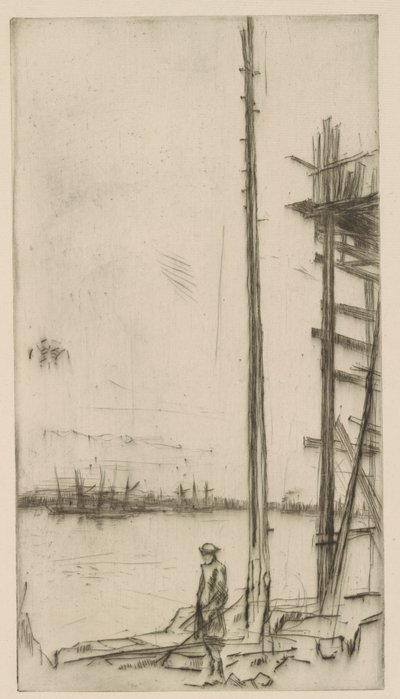 Astillero, Liverpool, 1875 de James Abbott McNeill Whistler
