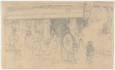 Tiendas en Chester de James Abbott McNeill Whistler