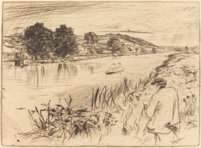 Dibujando, No. I, 1861 de James Abbott McNeill Whistler