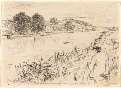 Dibujando, No. 1, 1861 de James Abbott McNeill Whistler