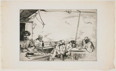 Sopa por tres sueldos de James Abbott McNeill Whistler
