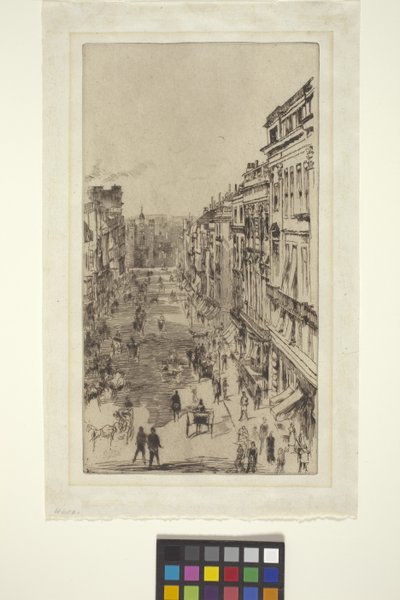 St. James Street (grabado) de James Abbott McNeill Whistler