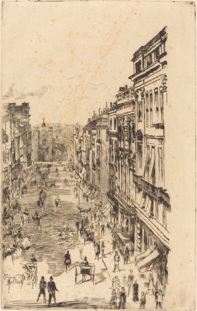 Calle St James, 1878 de James Abbott McNeill Whistler