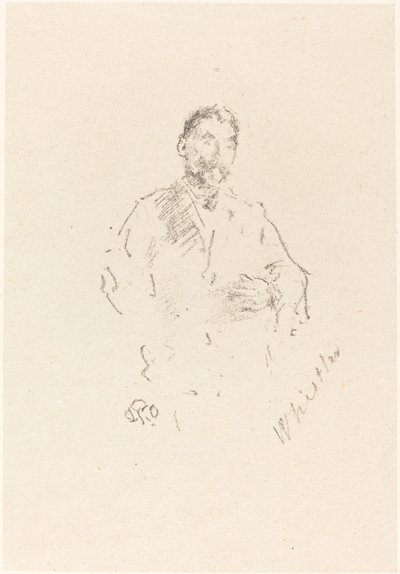 Stéphane Mallarmé, No. 2, 1892 de James Abbott McNeill Whistler