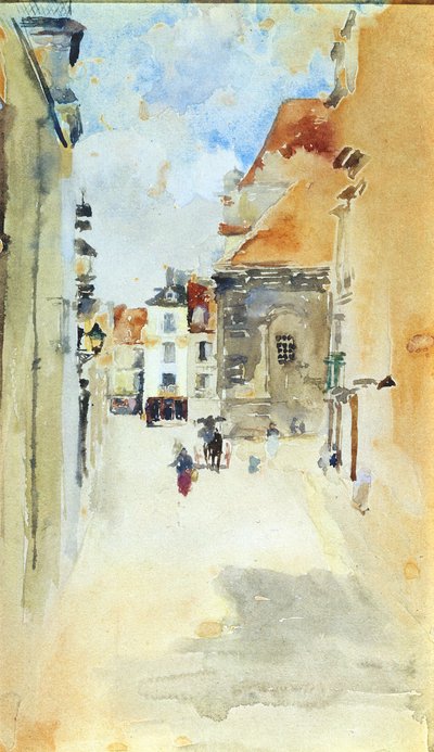 Escena Callejera de James Abbott McNeill Whistler