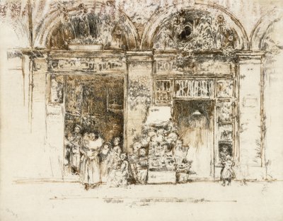 Girasoles, Rue des Beaux-Arts, c.1892-93 de James Abbott McNeill Whistler