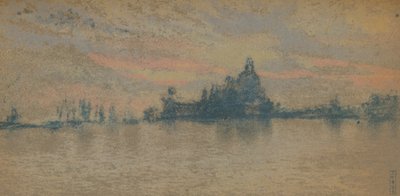 Atardecer: Venecia, c. 1880 1903-1904 de James Abbott McNeill Whistler