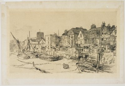 El Adán y Eva, el viejo Chelsea de James Abbott McNeill Whistler