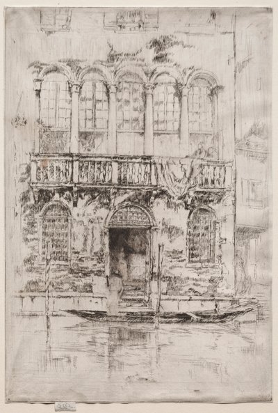 El Balcón, 1886 de James Abbott McNeill Whistler