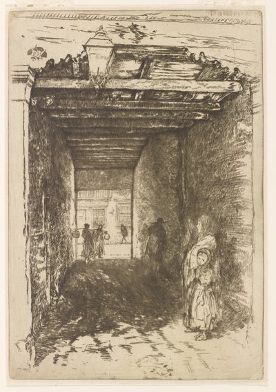 Los mendigos de James Abbott McNeill Whistler