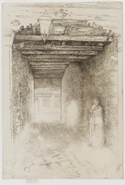 Los mendigos, 1879-1880 de James Abbott McNeill Whistler