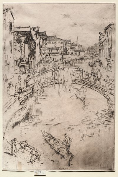 El Puente, 1886 de James Abbott McNeill Whistler