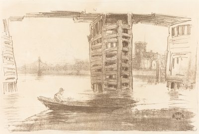El Puente Ancho, 1878 de James Abbott McNeill Whistler