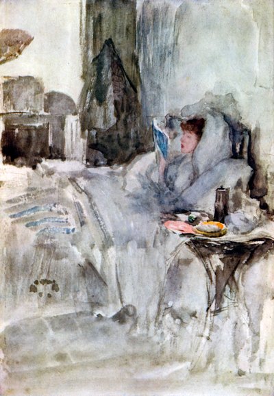 El convaleciente, siglo XIX, 1933 de James Abbott McNeill Whistler