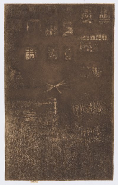 La Casa de la Danza: Nocturno de James Abbott McNeill Whistler