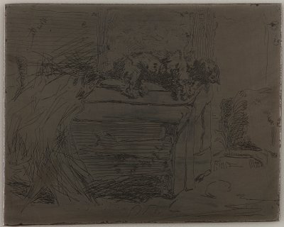 El Perro en la Perrera de James Abbott McNeill Whistler