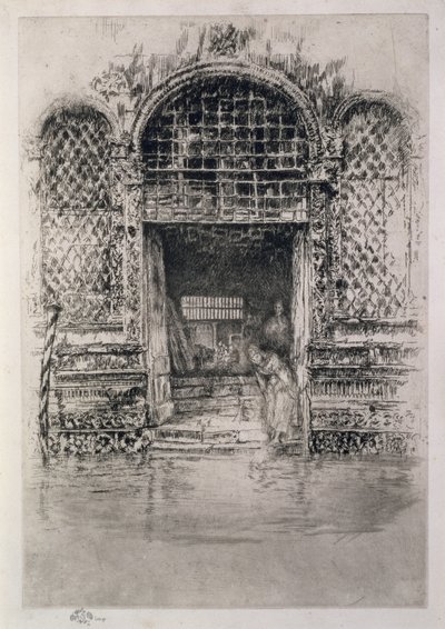 El umbral, 1879-80 de James Abbott McNeill Whistler