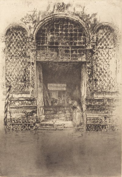El umbral, 1880 de James Abbott McNeill Whistler