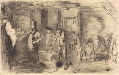 La Forja, 1861 de James Abbott McNeill Whistler