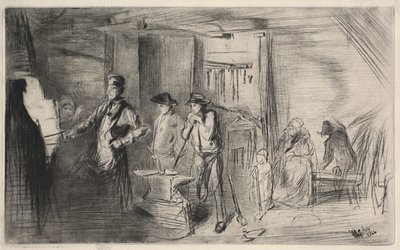 La fragua de James Abbott McNeill Whistler