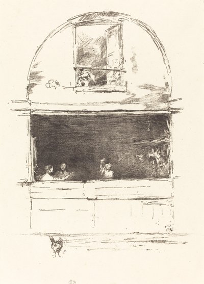 La Forja, Passage du Dragon, 1894 de James Abbott McNeill Whistler
